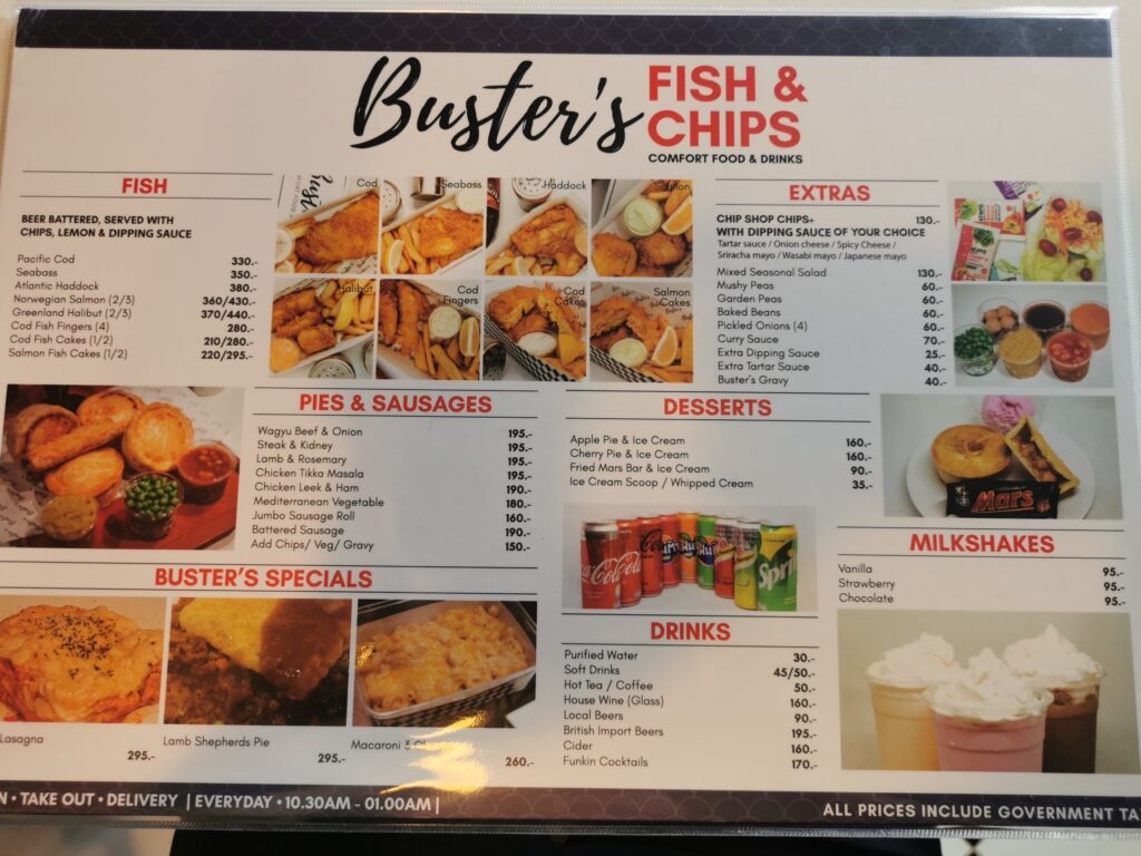 Buster's Fish & Chips bangkok