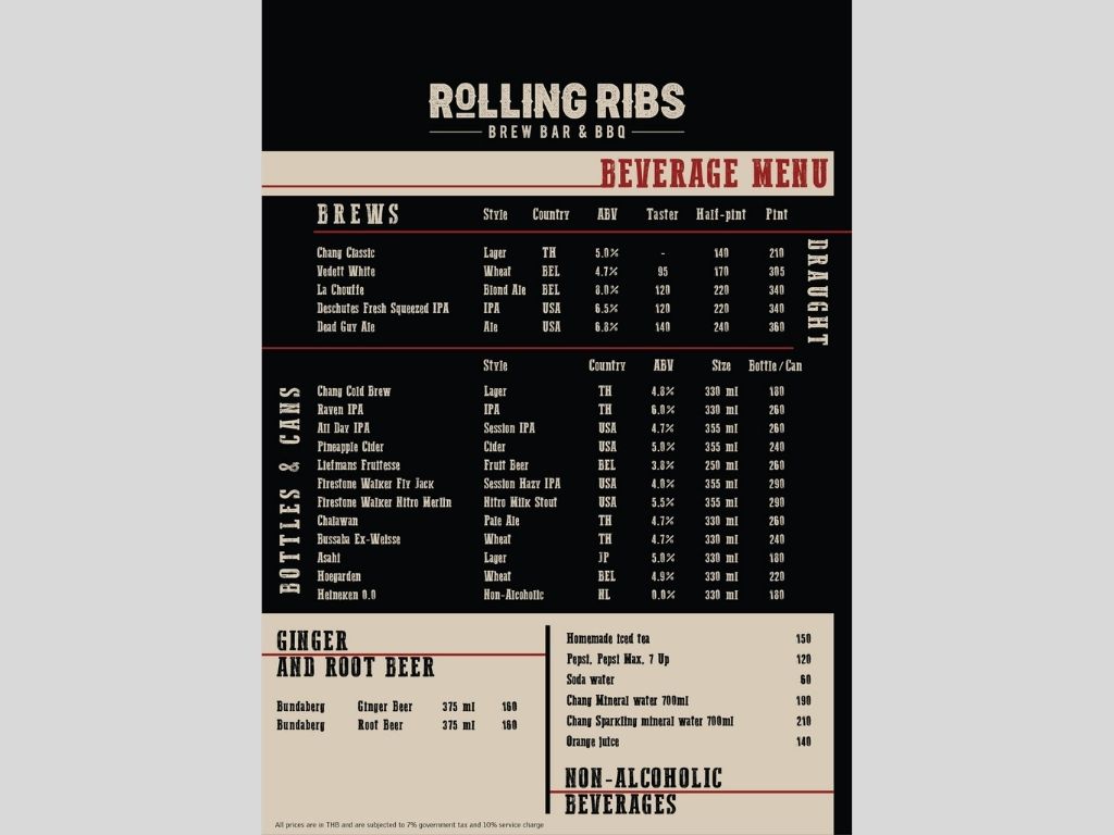 Rolling Ribs Brew Bar＆BBQ